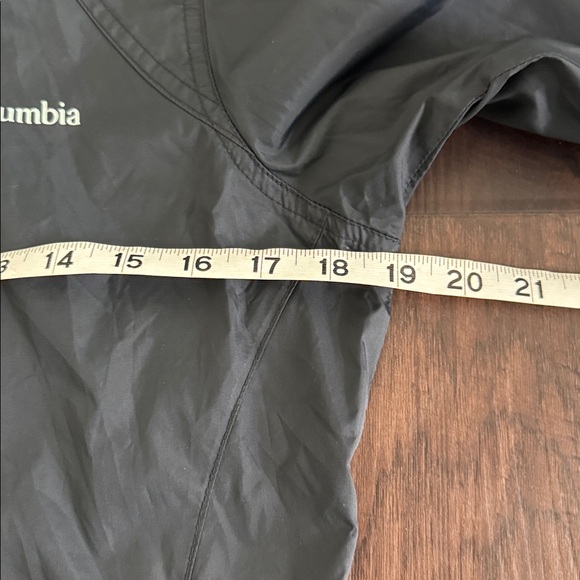 COLUMBIA WOMENS SWITCHBACK WINDBREAKER JACKET BLACK - Picture 7 of 12